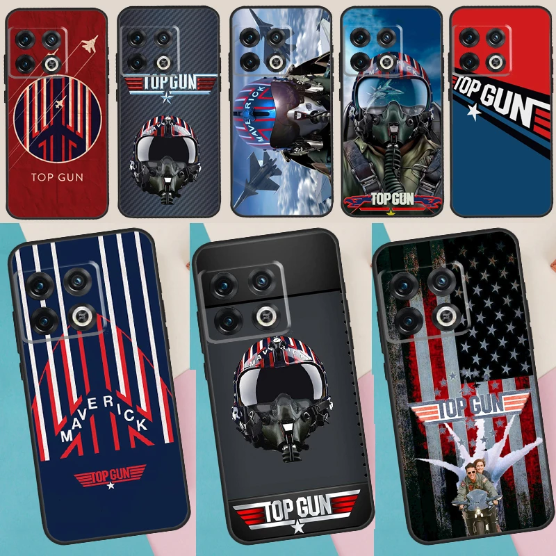 Custodia Per Telefono In Silicone Top-Gun Maverick Tom Cruise Per Oneplus Ace 10R 9 R 8T Per Nord 2 T Cover One Plus 10 9 Pro Custodia Morbida
