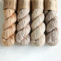 SHIKE 1pc=100g High Quality 100% Merino Wool Soft Sweater Scarf Hat Hand Woven DIY Rainbow Baby Wool Yarn Thread 100g / skein 1