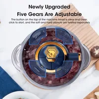 Electric Meat Grinders 5L Food Crusher Stainless Steel Multifunctional Vegetable Slicer Processor Chopper Kitchen Blenders 4