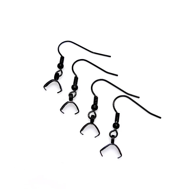 Clasps Hooks Earrings Jewelry Fittings  Earrings Hooks Jewelry Making -  100pcs/lot - Aliexpress