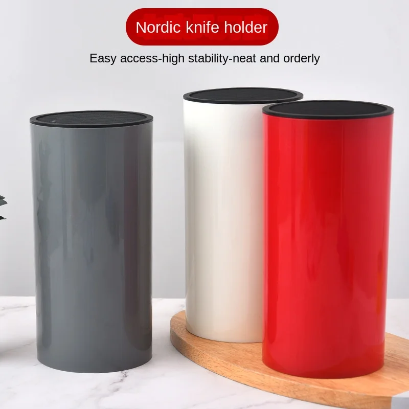 Plastic Knife Holder Kitchen Standing Storage