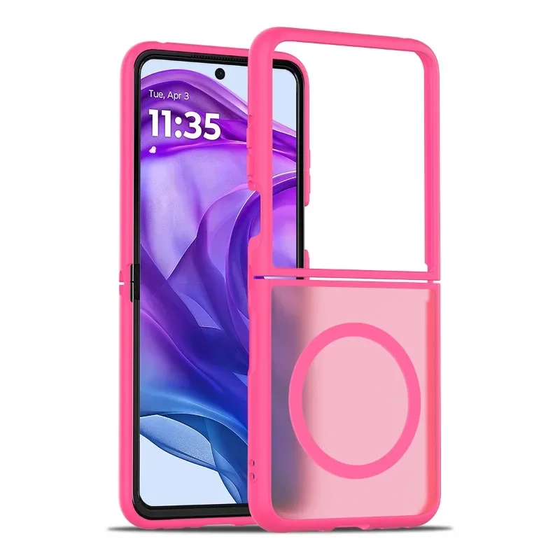 Frosted Anti-Drop Slim Magnetic Phone Shell with Skin-Feel Finish