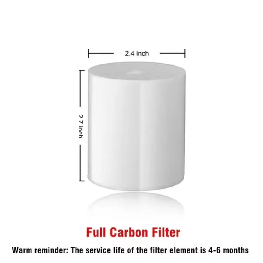 High Output Shower Water Filter - Removes Heavy Metals, Chlorine, and Fluoride