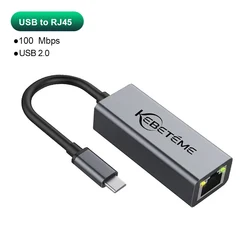 Ultra - Fast USB 3.0 Ethernet Adapter with 1000Mbps Connectivity (Type - C 100Mbps)