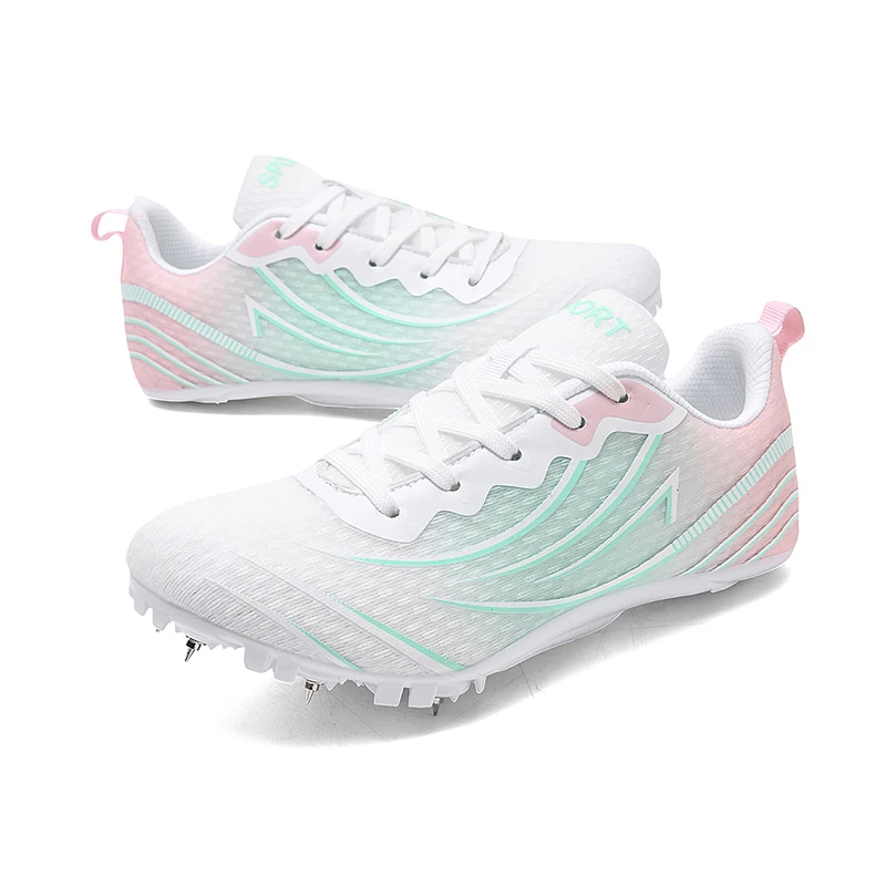 Description Picture 4 of itemOutdoor Men Sneakers Anti Slip Track and Field Jumping Running Shoes Unisex Nail Shoes Short Distance Training Sports Shoes