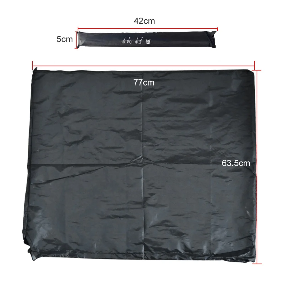 Hidden Dust Cover & Protective Gear for Folding Bicycle - Includes Storage Bag