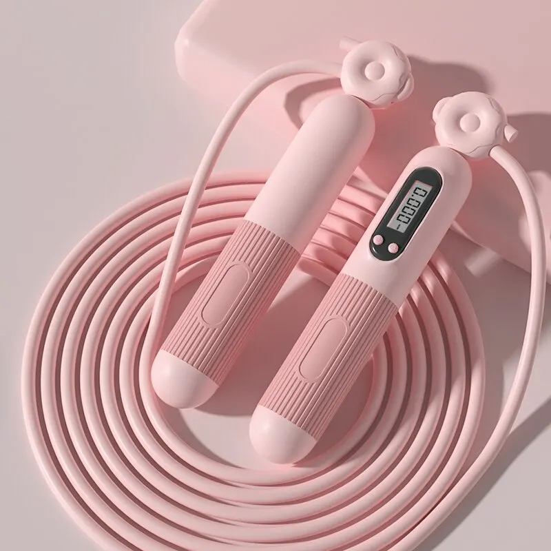 Jump Rope with Counter Adjustable Skipping Rope with Calorie Counter Smart Skipping for Fitness Exercise and Weight Lose jump rope