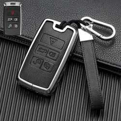 Premium Zinc Alloy Car Remote Key Case (Black)