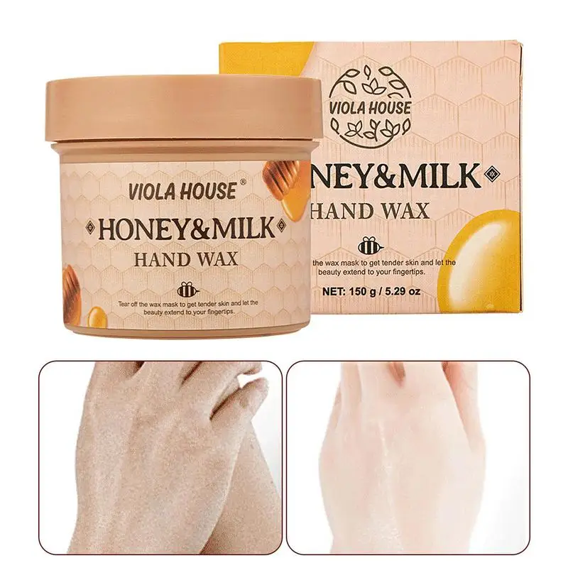 

Milk Honey Moisturizing Hand Wax Natural Hydrating Moisturizing Hand Film For Dry Hands 150g Exfoliation Hand Cream Moisturizing
