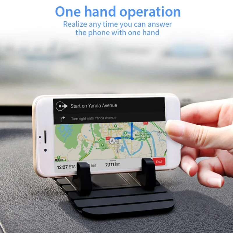 Silicone Car Dashboard Phone Holder Mount