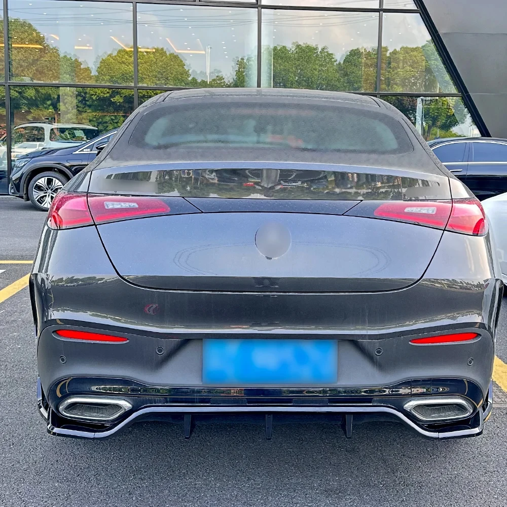 Heckflügel Für Mercedes GLC Coupe C254: ABS Spoiler In Glossy Black