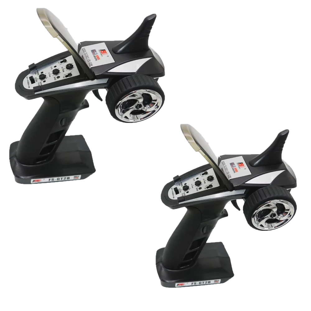 Flysky FS-GT2B 3CH Radio Commande 2.4GHz pour Voiture Bateau RC