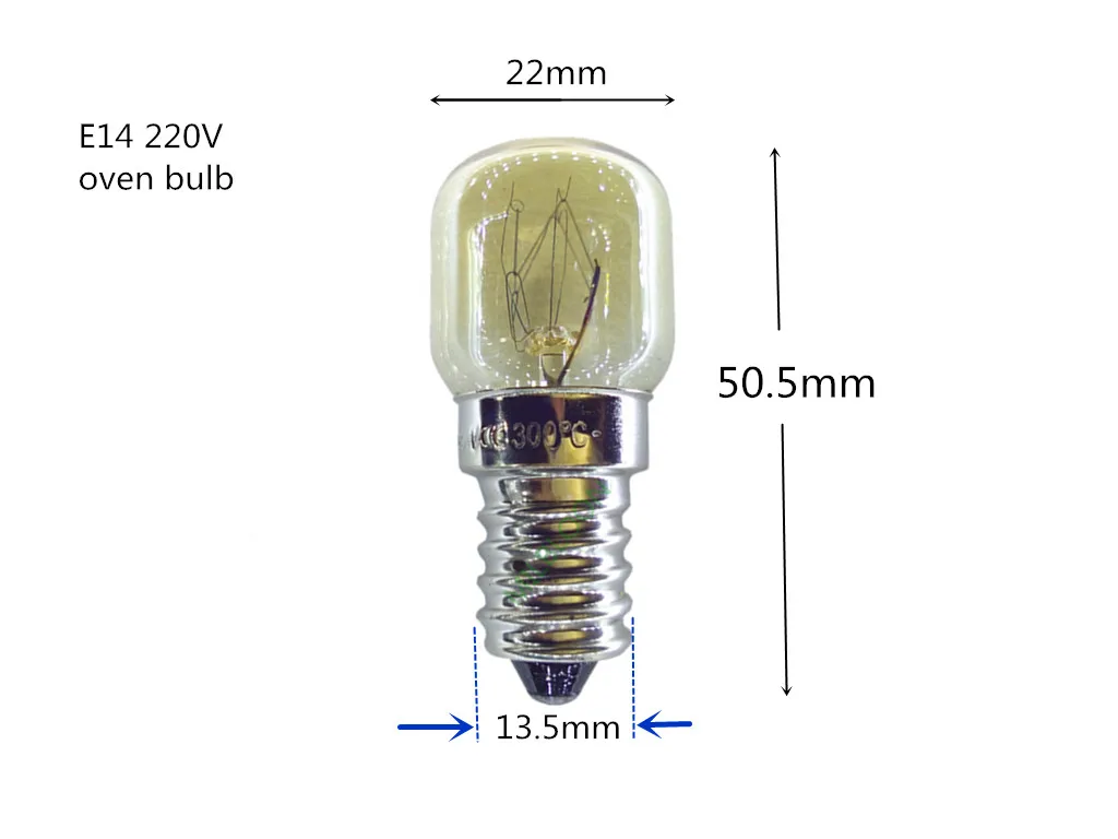E14 oven lamp bulb E14 oven light bulb 220V