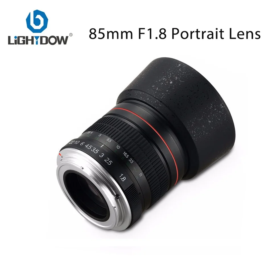 Obiettivo Lightdow 85mm F1.8 Manuale Per Canon EF/EF-S - Leggero E Full Frame - Foto 10