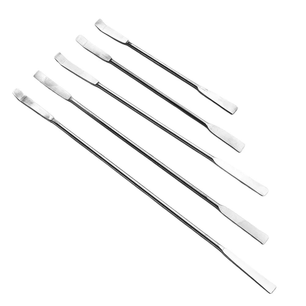 

12pcs Laboratory Sampling Spoon Durable Lab Spoon Spatula SW Safe Stainless Steel High Quality New Sophisticated