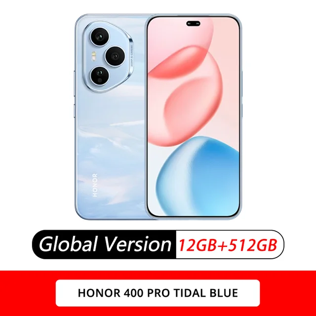 HONOR 400 Pro Global Version 5G Smartphone Snapdragon 8 Gen 3 6.7