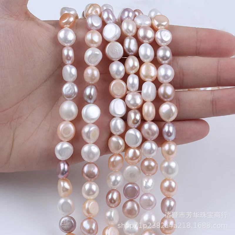 

10-11mm natural freswhater baroque pearl strand pearl beads