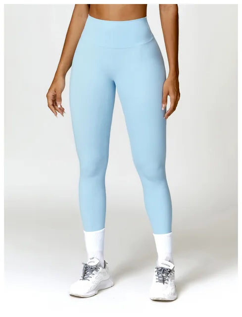 Simple Addiction Leggingswomen's High-waist Yoga Pants - Quick Dry Nylon  Spandex Leggings For Fitness