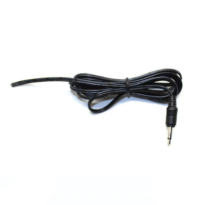 Enhanced title: Premium 3.5mm Plug for Monaural Headphones - Solder-Ready Audio & Dual-Channel AUX Cable Terminal