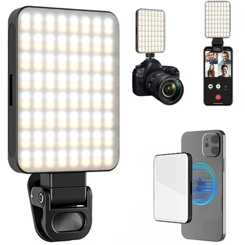 Mini luce magnetica per selfie per telefono per iPhone Magsafe luce tascabile per tablet computer portatile video TikTok YouTube riprese trucco