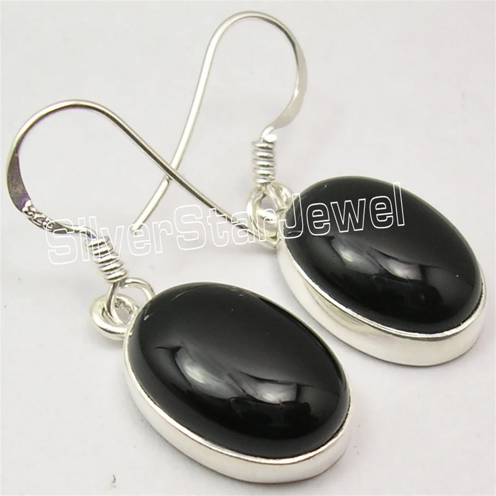 Many Color Classic Semi-precious Stone Drop Earrings 1.2