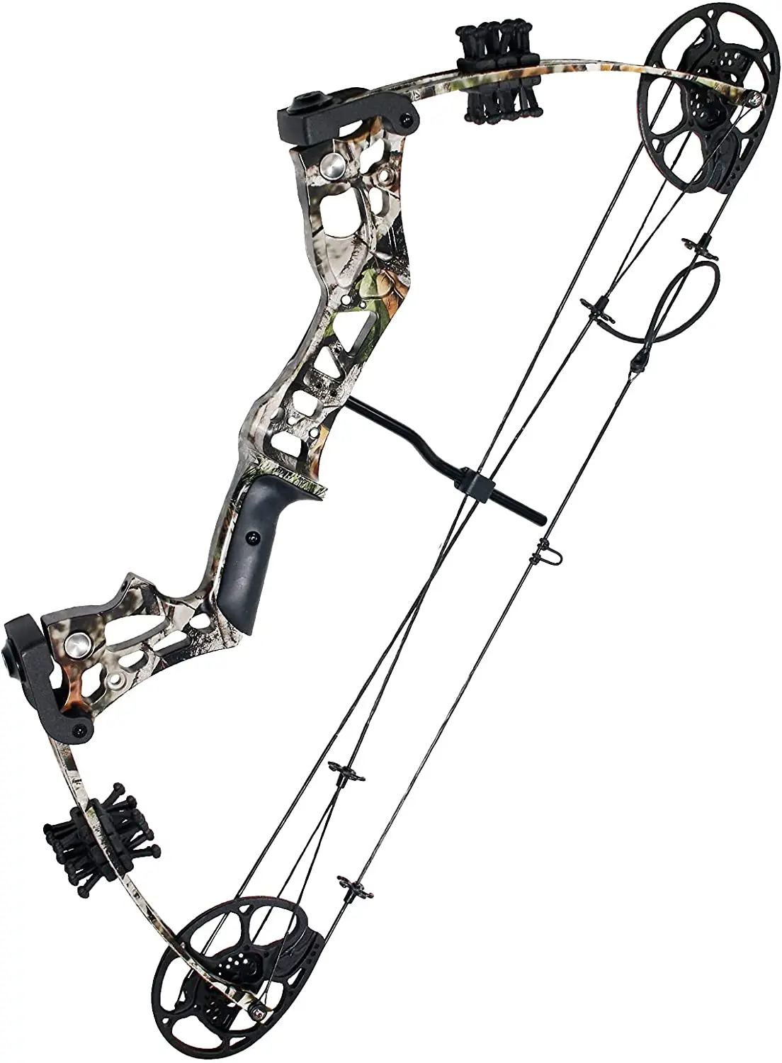 Sosoport Poggia Frecce Per Arco Ricurvo - Supporto Per Tiro Con L'Arco In Plastica Nera - Foto 5