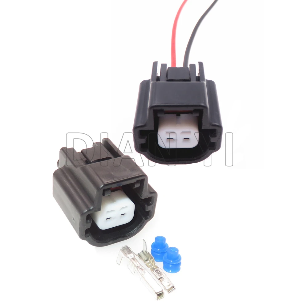 

1 Set 2 Way Starter Automobile Sensor Plastic Housing Waterproof Connector 7183-7872-30 Car Motor Wiring Socket With Cables
