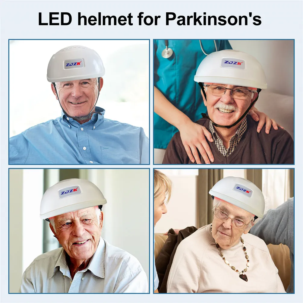 

Фотобиомодуляция ZJZK 810 нм, шлем для депрессии, лечение заболеваний Паркинсона, подарки для лечения интенсивной тревожности, аутизма, клиники, домашний уход