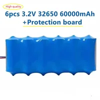 Nouvelle batterie de lampe solaire 3.2V batterie au Lithium de grande capacité lampadaire solaire batterie de projecteur avec panneau de Protection lampe 2