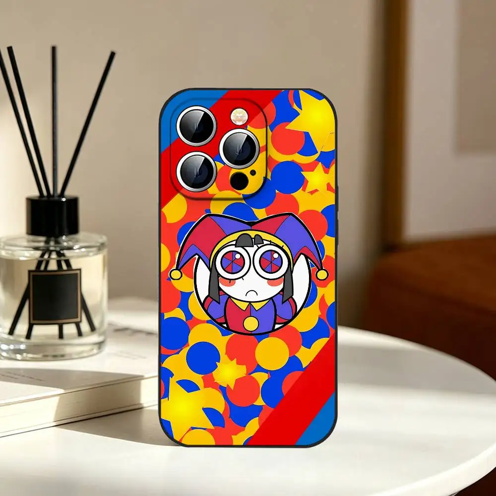 Anime The A-Amazing Digital Circus Phone Case - Stylish Protective Cover with Edge-to-Edge Design