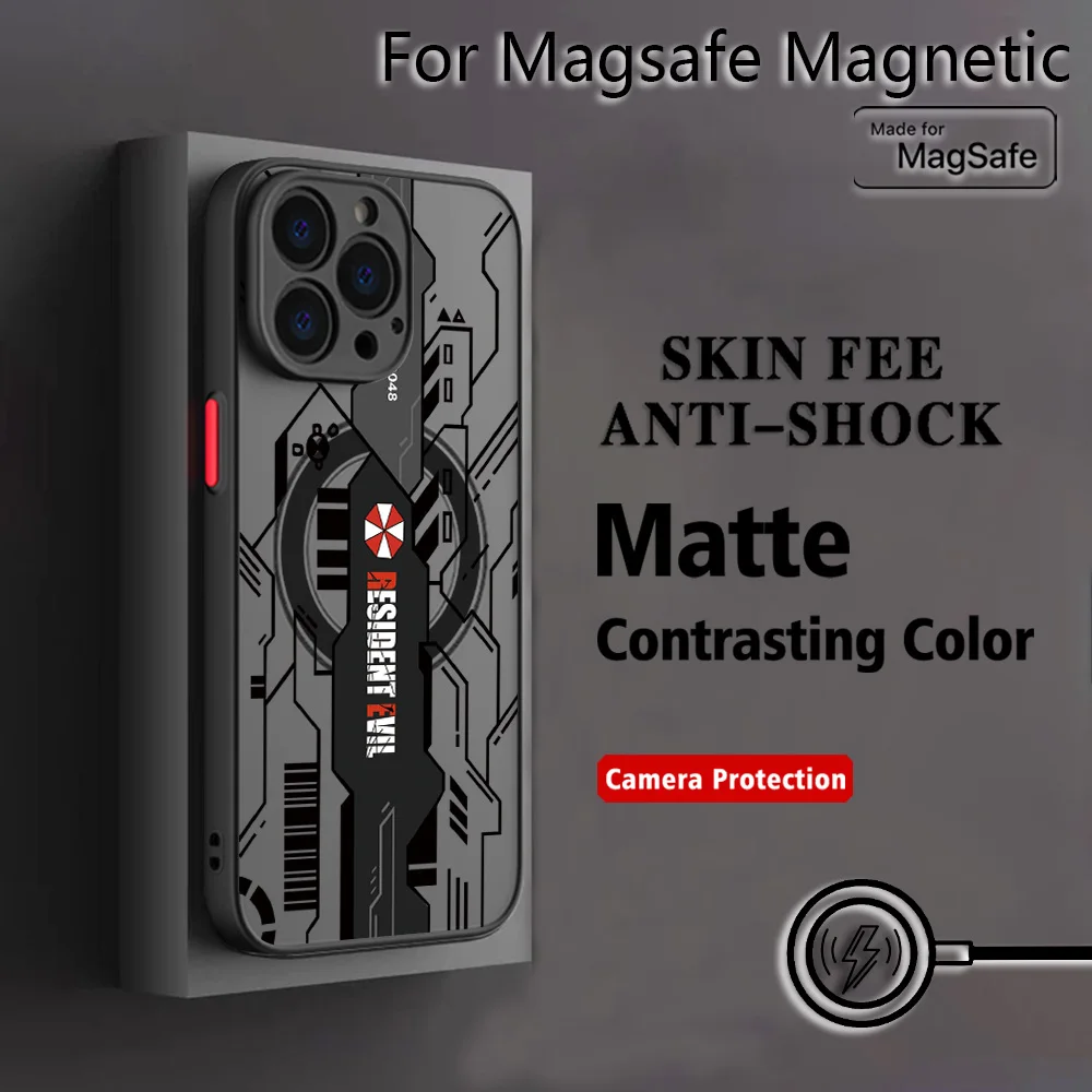 Resident Evil Crisis Matte Magnetic Back Cover Phone Case