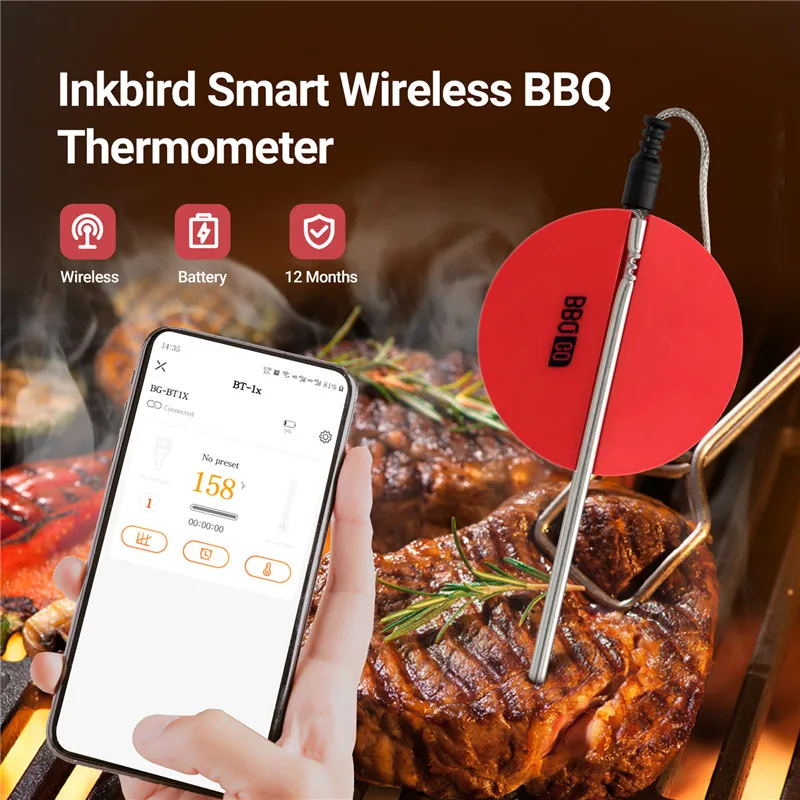 Wireless Meat Thermometer IRF-2SA