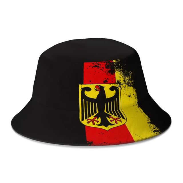 Summer Germany Flag Eagle Coat Of Arms Bundesadler Bucket Hat For