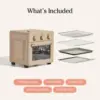 Our Place Wonder Oven | 6-in-1 Air Fryer & Toaster Oven with Steam Infusion | Compact,  Friendly, Fast Preheat, 6