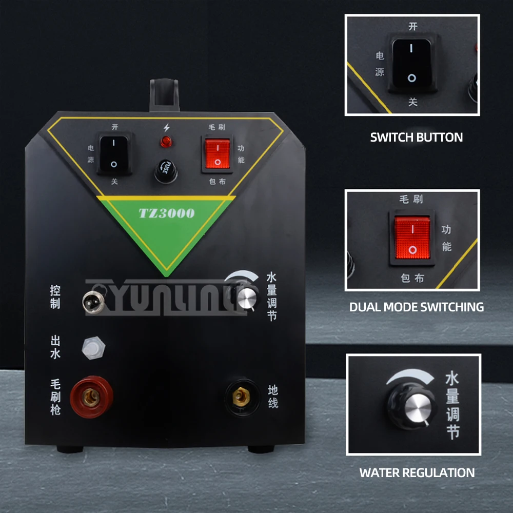 Stainless Steel Weld Bead Processor Argon Arc Welding Spot Tig Mig Cleaning Tool Solder Point Electrolytic Polishing Machine 2