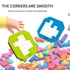 3D Creative Desktop Wooden Puzzle Game Kids Tangram Math Toys Building Blocks Board Color Shape Game Early Educational Toys 5