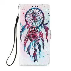 Charming Painted Leather Flip Case with Strap - Shockproof Wallet Cover for OnePlus Nord CE4 5G (YB0280)