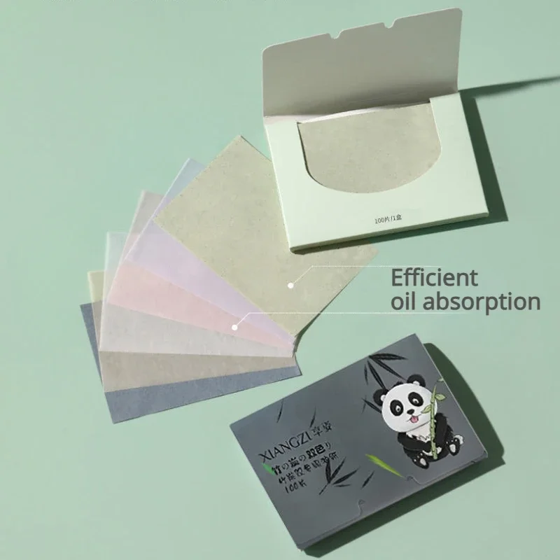 Face Oil Blotting Paper Matting Face Wipes Cleanser Oil Control Oil-absorbing 300/500Pcs/box facial blotting paper