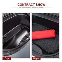 Front Rear Mat TPE Cargo Pad For Tesla Model Y/3 2023 Accessories Model 3/Y 2017-2023 3D Waterproof Tray Storage Pads Mats 4