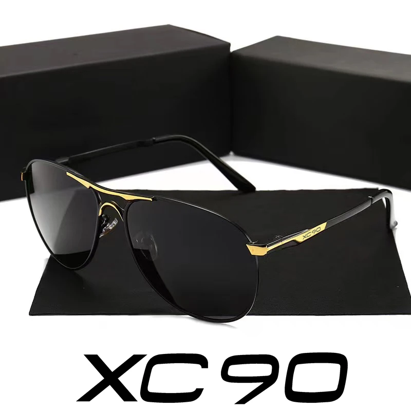 Stylish Men's Sunglasses UV400 Polarized Transparent Driving For Volvo XC90 S90 V40 V90 AWD Accessories