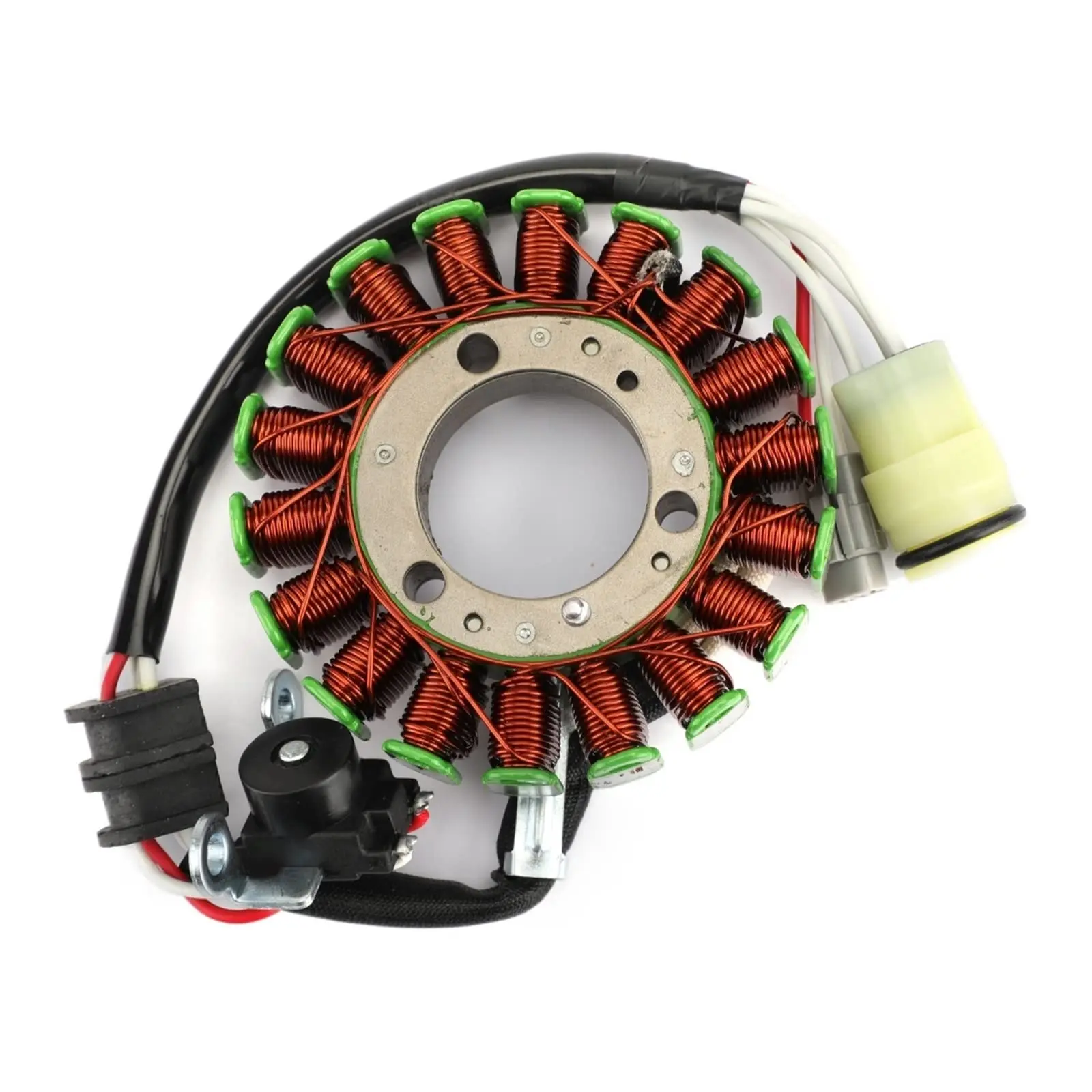 

1PC Generator Magneto Stator Coil Compatible with Yamaha YFZ450R 2009-2018 YFZ450 2010-2011 YFZ 450 R 450R Parts 18P-81410-00