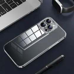 Ultra Thin High Transparent Silicone Crystal Clear Slim Shockproof Bumper Phone Cover - iPhone 12 Pro (Clear)