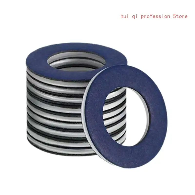 10Pcs Oil Drain Plug Washers Oil Pans Gaskets Washer Practical Car Accessories