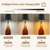 Rechargeable Metal Bottle Lamp with Dimmable Touch Control and Three Color Options Ideal for Home and Parties 2