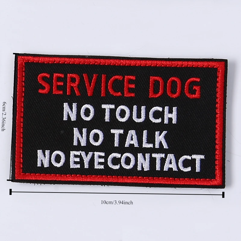 Dog Security Patches Therapy Dog Security Patches Keep Your Pet Service Dog Service In Training Safe & Secure No Touch No Talk