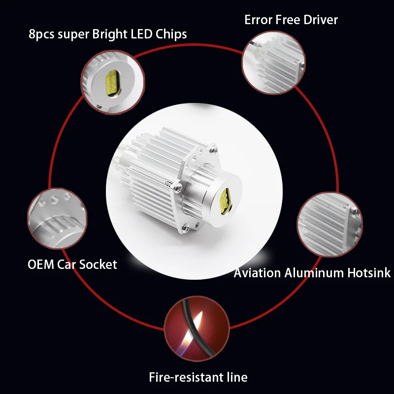 160W LED õ      Canbus   BMW E90 E91 3 ø 320 325i 328i 335i Pre LCI 2004-2008