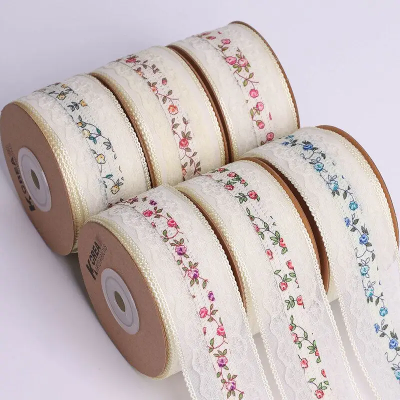 9 Yards 40mm Double Lace Edge ribbon DIY Handmade Materials Headwear For  Hair Bows Clothing Shoes Hats Accessories Home Crafts