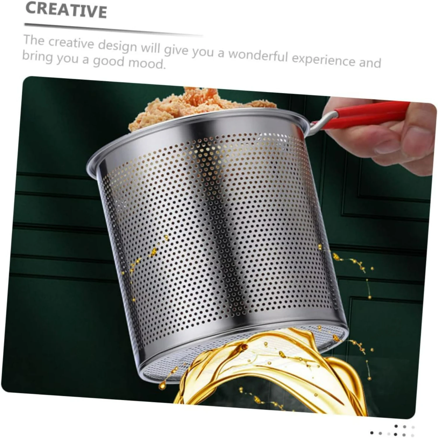 Perfect Stainless Steel Japanese Tempura Fryer Pot Set for Home and Restaurant Use-Ideal and versatile cookware for stove top