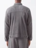 Miyake Pleated Men Button-down Jacket Cargo Pocket Single Breasted Male Coat 2