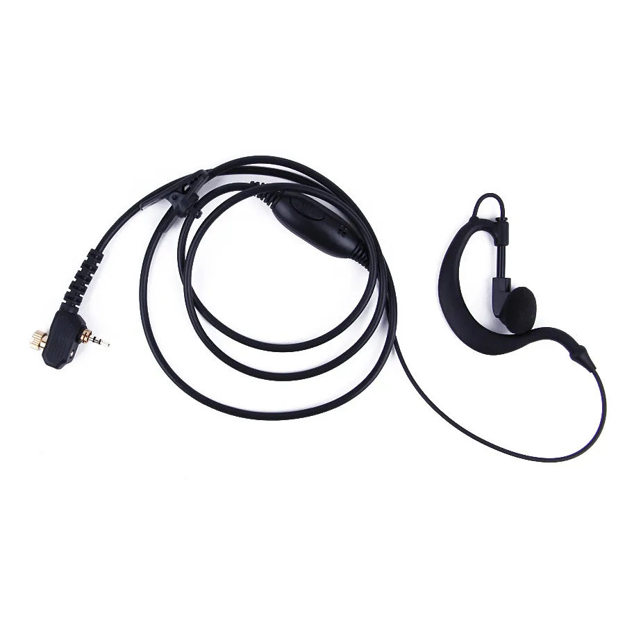 1 Pin G Shape Earpiece Headset PTT Mic for Motorola Tetra MTP850 MTS850 MTH800 MTP850 MTH650 walkie talkie parts accessories